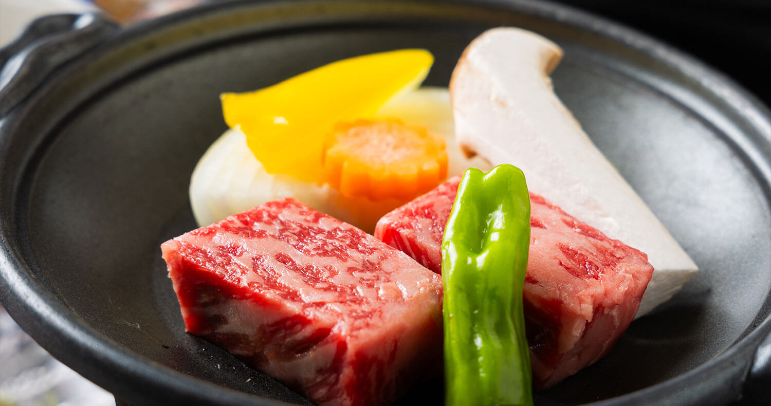 豊後牛のステーキ